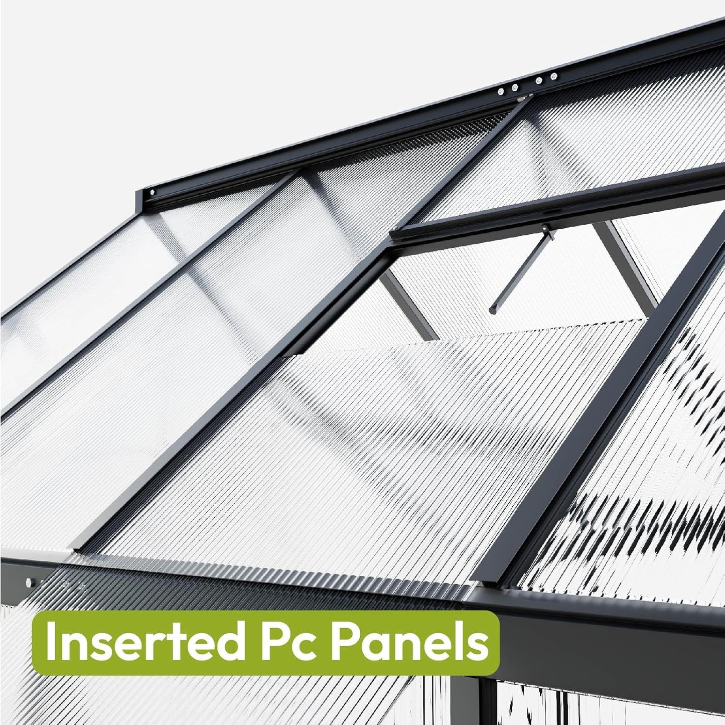 Lumen 6x7 Outdoor Greenhouse